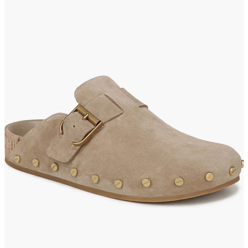 Veronica Beard Fern Clog size 9 NWT in color sand natural